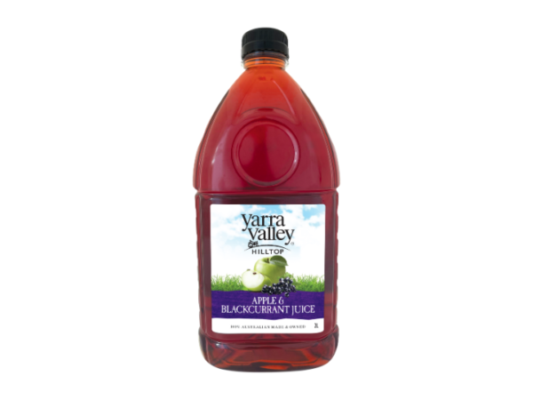 Yarra Valley Hilltop Juice Apple Blackcurrant 2L