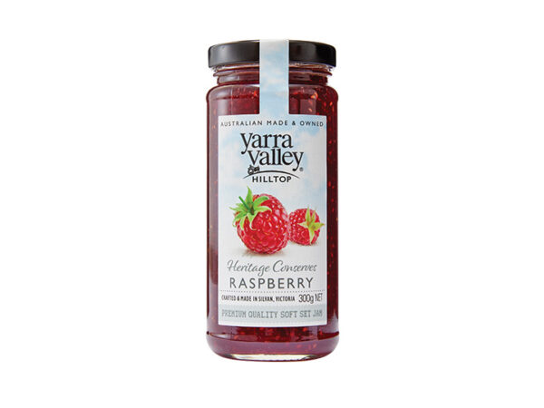 Yarra Valley Hilltop Raspberry Jam 300g