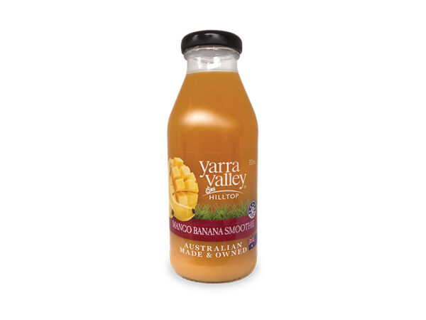 Yarra Valley Hilltop Mango & Banana Smoothie 350ml